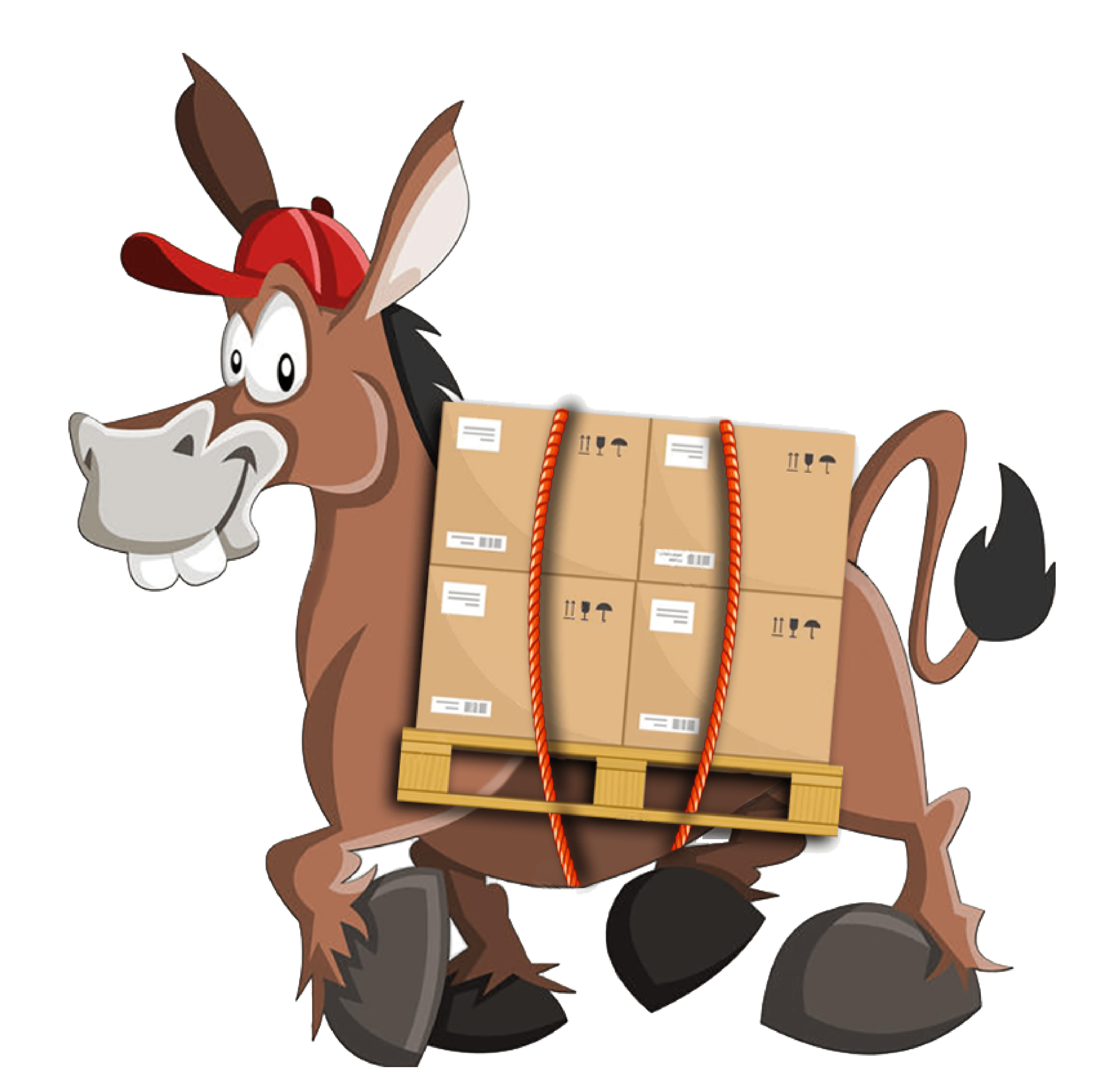 Logo firmy w kształcie osła